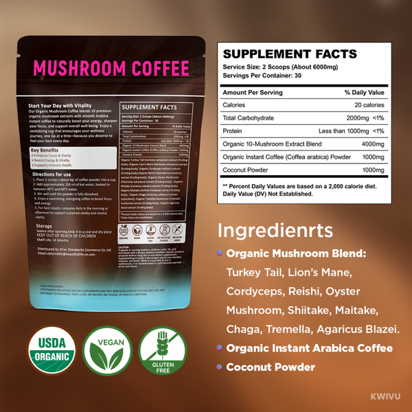 Mushroom Coffee | High-End